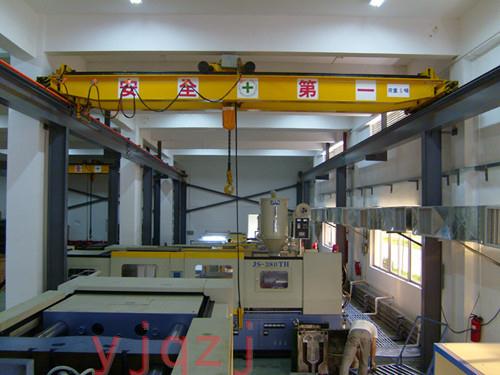 昱嘉成功案例_喜比斯運(yùn)動器材（惠州）有限公司5噸雙梁起重機(jī)